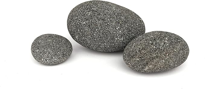 LANDEN Taiji Stone Natural Rocks(18lbs, 2~9 inches,6pcs) for Aquascape and Bonsai, Aquarium, Paludarium, Fish Tank Decoration Rocks, Landscaping Model Stone