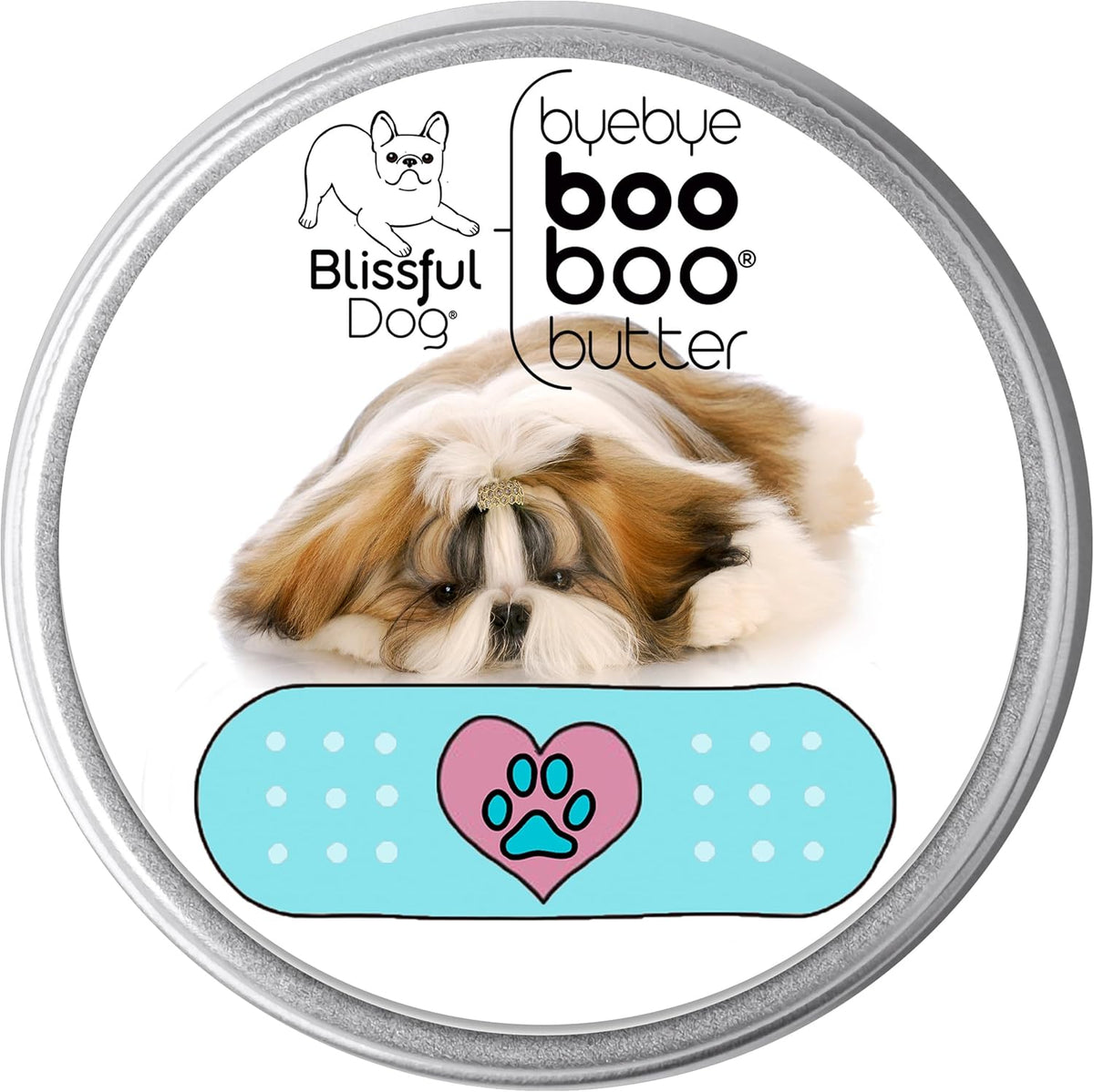 The Blissful Dog Shih Tzu Boo Boo Butter, 16 oz