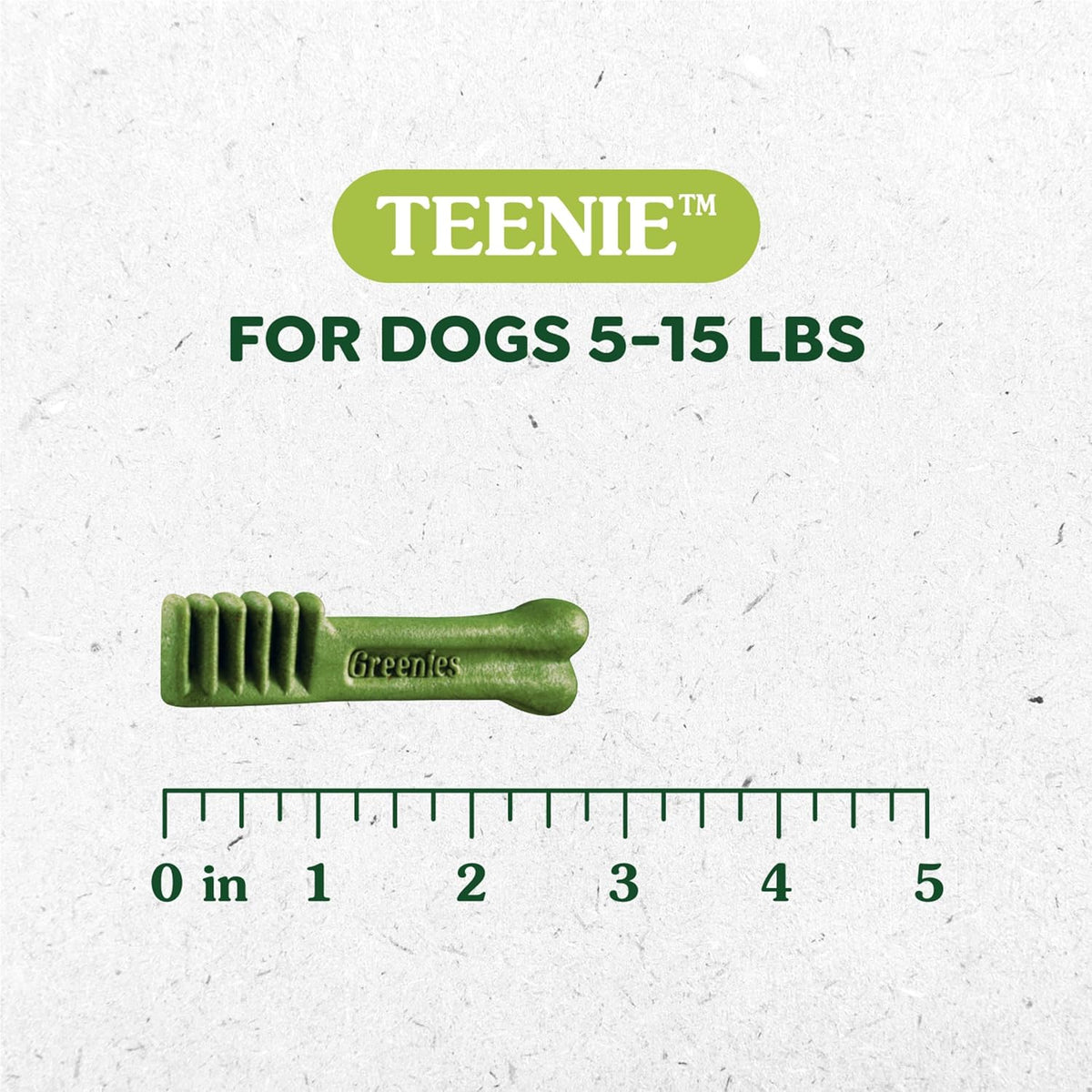 Greenies Weight Management Teenie Dog Dental Chews Weight Control Dog Treats, 27 oz. Pack (96 Treats)