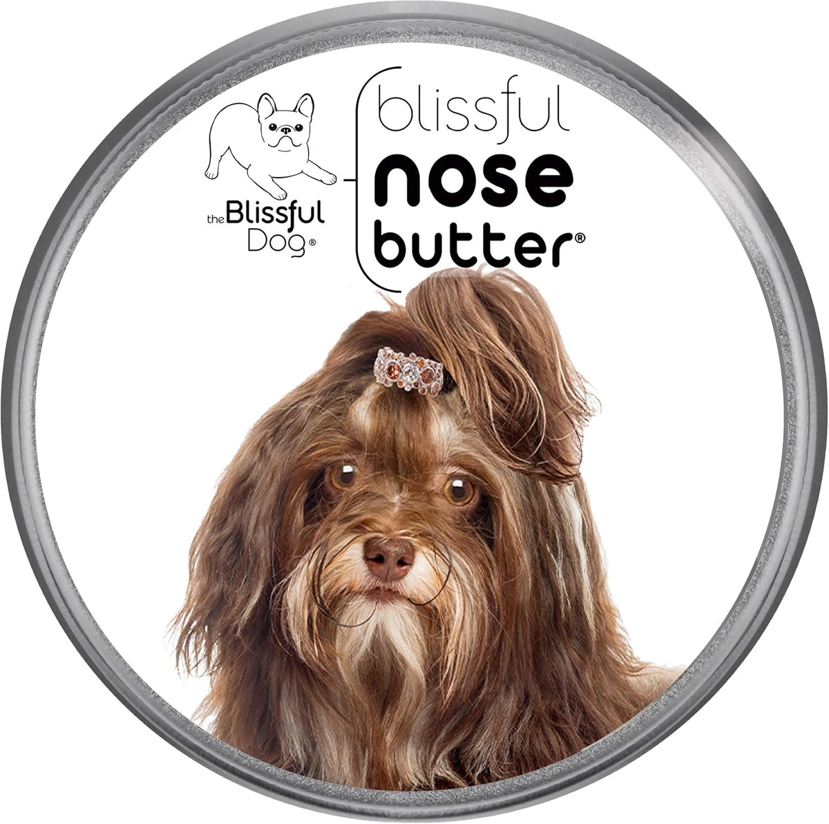 The Blissful Dog Havanese Unscented Nose Butter - Dog Nose Butter, 4 Ounce