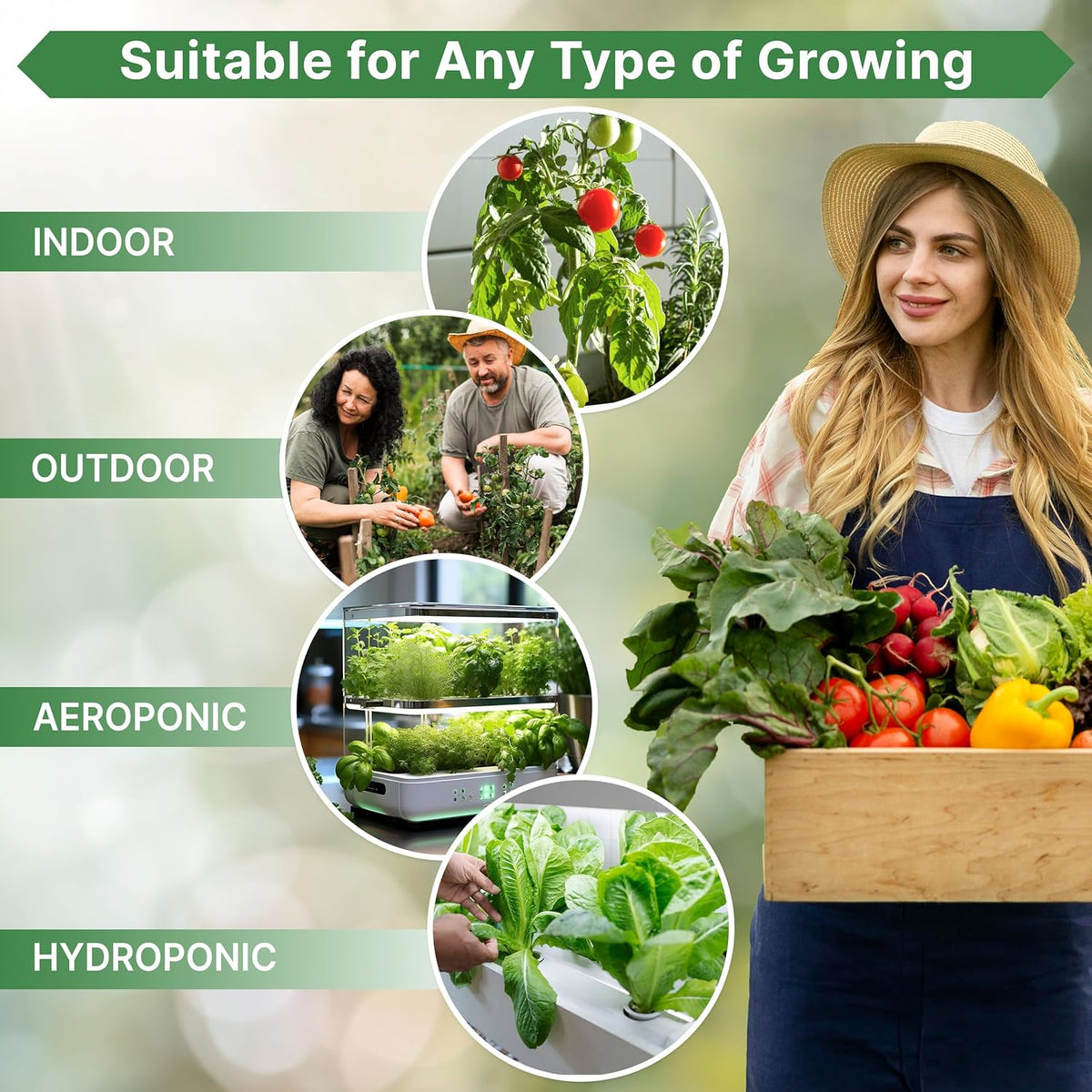 Organo Republic 25 Vegetable Seeds Variety Pack - 16,850+ Non-GMO Heirloom Seeds for Planting Vegetables & Fruits in Individual Seed Packets, Home Garden Seed for Hydroponic, Indoor & Outdoor Garden