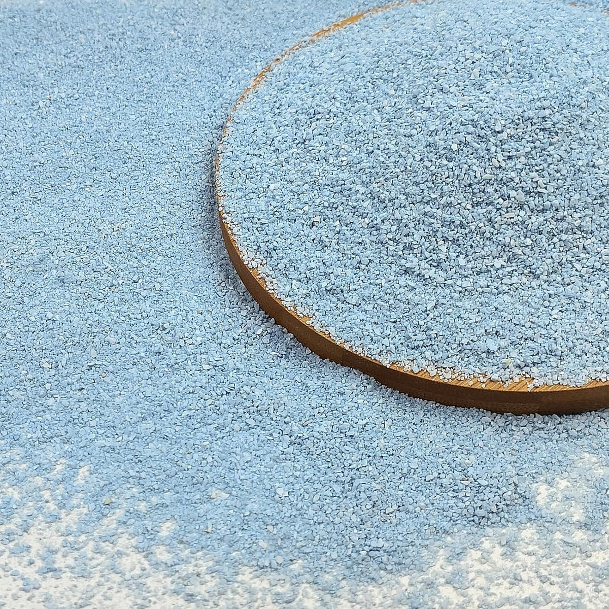 20 lbs Aquarium Blue Sand, 0.4-0.8 mm Decorative Sand for Aquarium, Fish Tank, Candle, Vase, Wedding Ceremony, Arts Crafts and Bowl Fillers