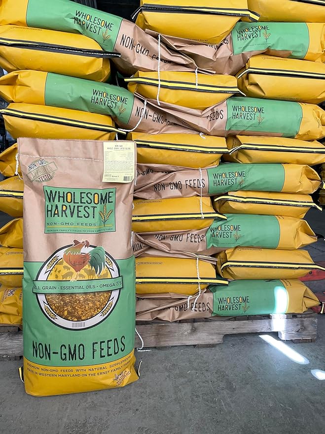 Non-GMO Quail Layer Feed 26% - Premium 40 lb Food for Laying Birds, Button Food