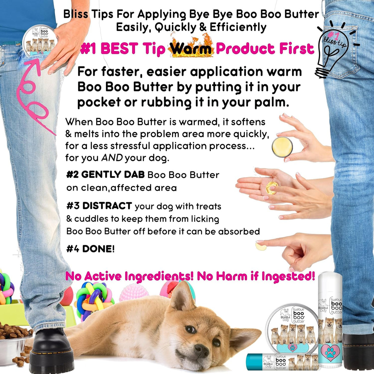 Shiba Inu Boo Boo Butter, 16-Ounce