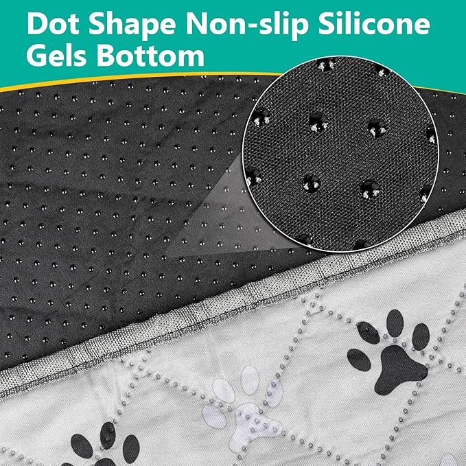 1 Pack Extra Large 72"X72" Washable Pee Pads for Dogs Super Absorbent Dog Training Pads Non-Slip Waterproof Pet Training Pads Mats Whelping Pads for Dogs Cats Puppy