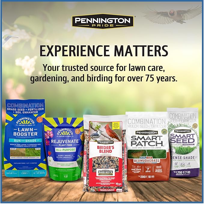 Pennington Wild Bird Food, Wild Bird Seed for Outside Feeders, Great to Feed Year-Round, 22.5-lb. Critter-Proof Bucket