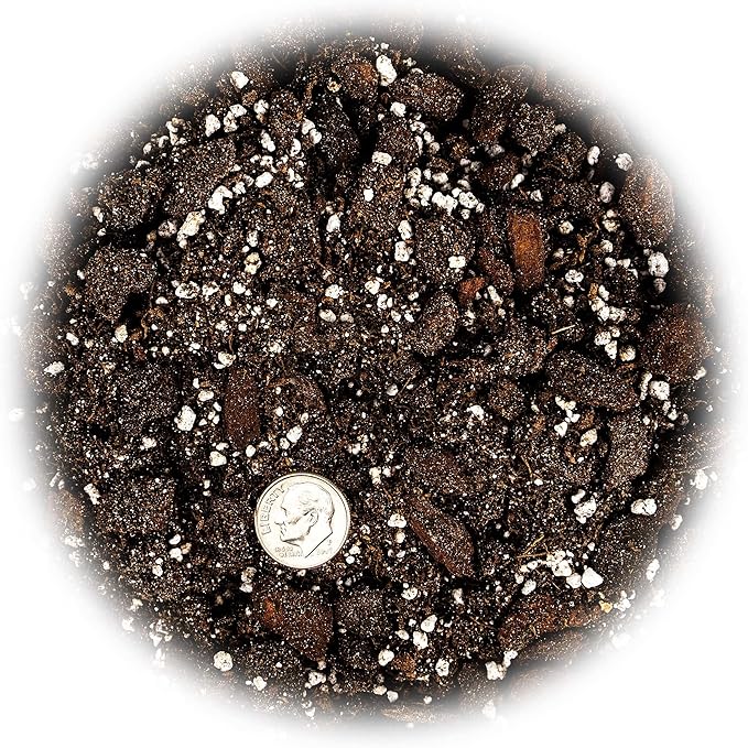 Gardenera Professional Succulent Soil Premium All Purpose Blend | Pre-Mixed Ready to Use for Cactus and Succulents | Sphagnum Peat Moss, Perlite, New Zealand Pine Bark - Made in USA - 2 Quart