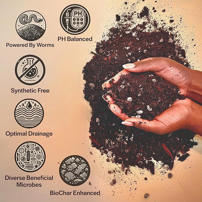 Craft Aroid Potting Mix- Elite Organic Alocasia, Philodendron, Monstera Soil Mix, Chunky, Well Draining Potting Soil for Indoor Plants, All Tropical Plants & Houseplants, Sustainable & Peat Free 1QT