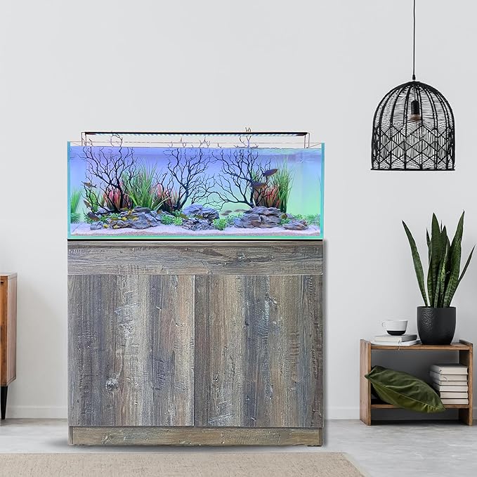 CURRENT USA ColorPlus Smart Freshwater Aquarium & Terrarium LED Light with App and Voice Control | Alexa & Google Home Compatible | Extra Vivid Colors for Fish Tank| Aluminum (for Tanks 24" to 35")
