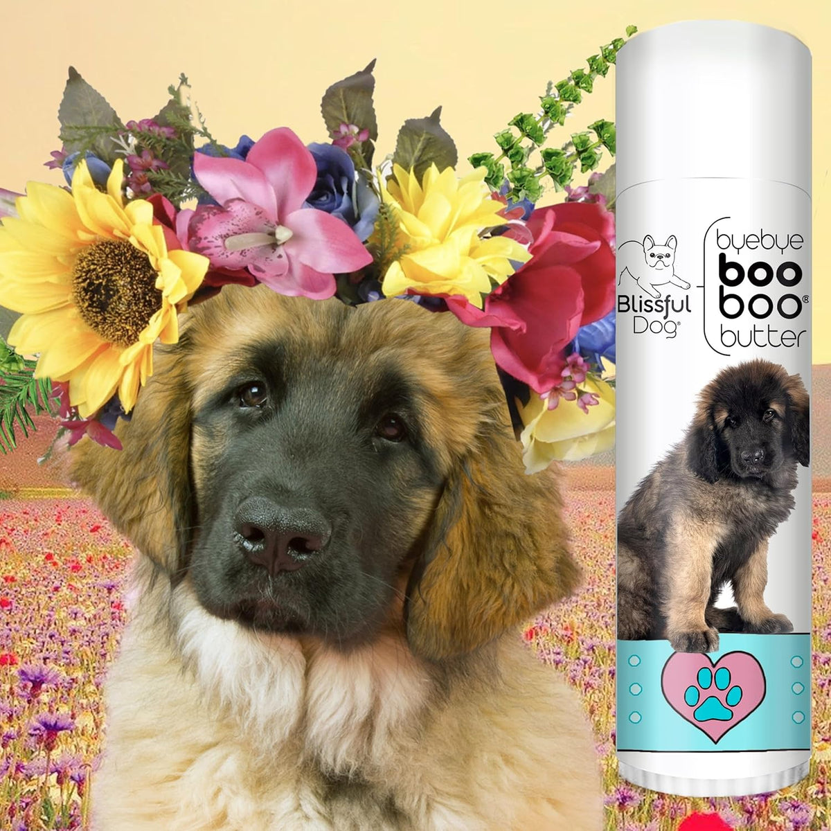 The Blissful Dog Leonberger Boo Boo Butter, 0.50-Ounce