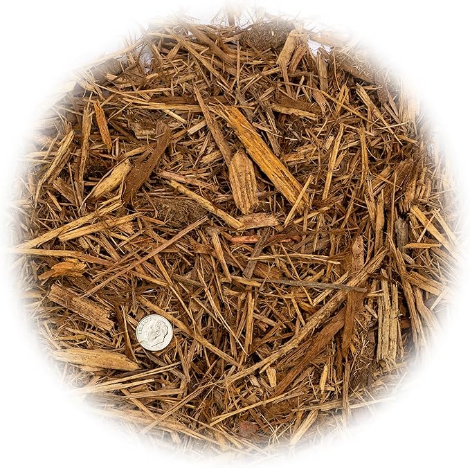 Organic Eucalyptus Mulch by Gardenera - Create a Sustainable and Healthy Landscape - 2 QUARTS