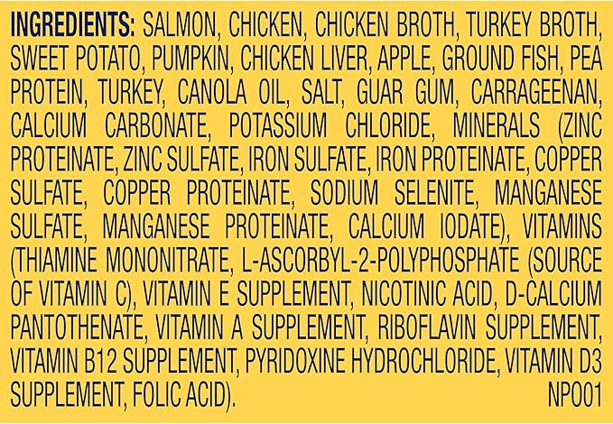 Nature's Recipe Grain Free Wet Dog Food Salmon, Sweet Potato, and Pumpkin Recipe, 13 oz. Can (Pack of 12)