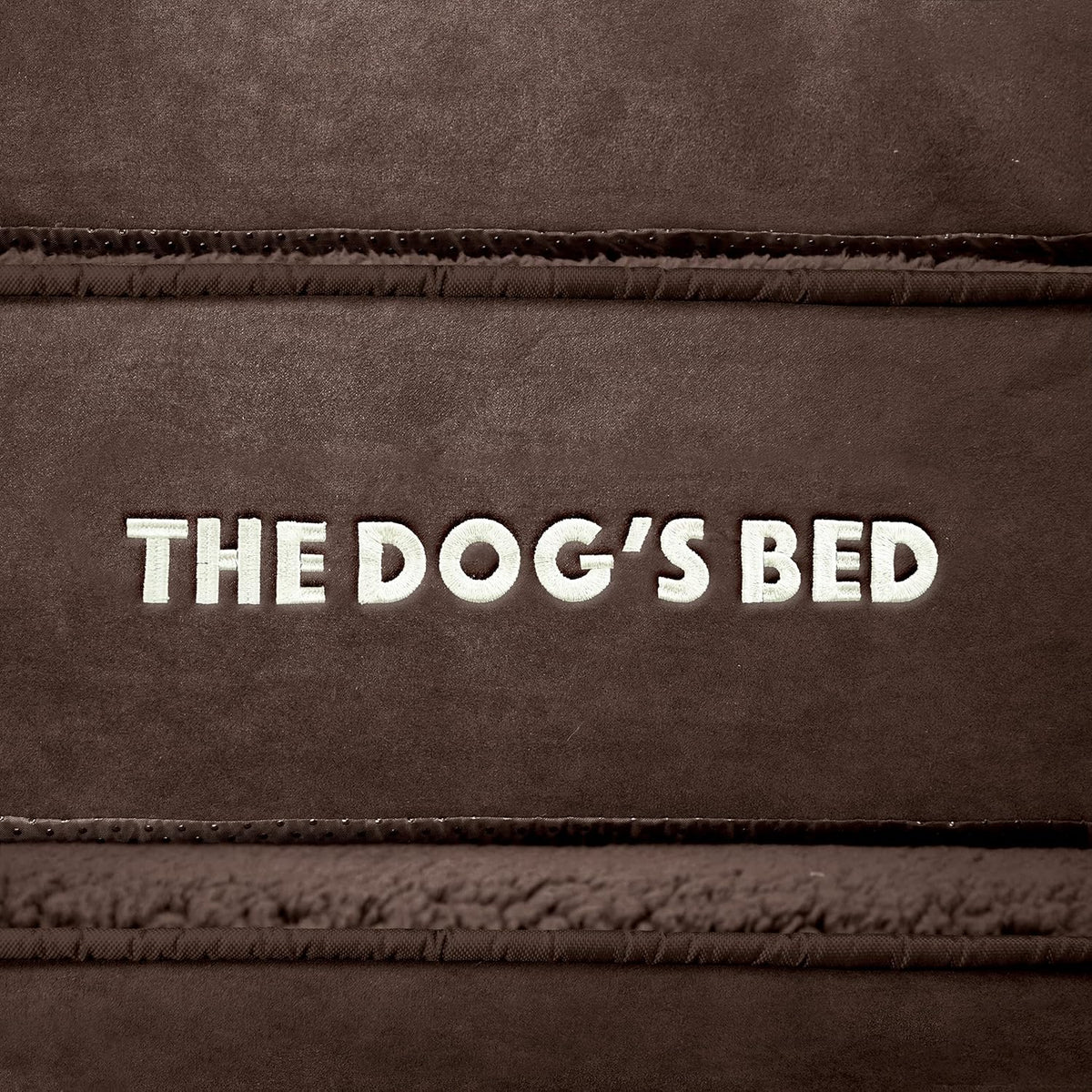 The Dog’s Bed Orthopedic Headrest Dog Bed Large Brown Plush 40x25, Memory Foam, Pain Relief forArthritis, Hip & Elbow Dysplasia, Post Surgery, Lameness, Veterinary Approved, Waterproof Washable Cover