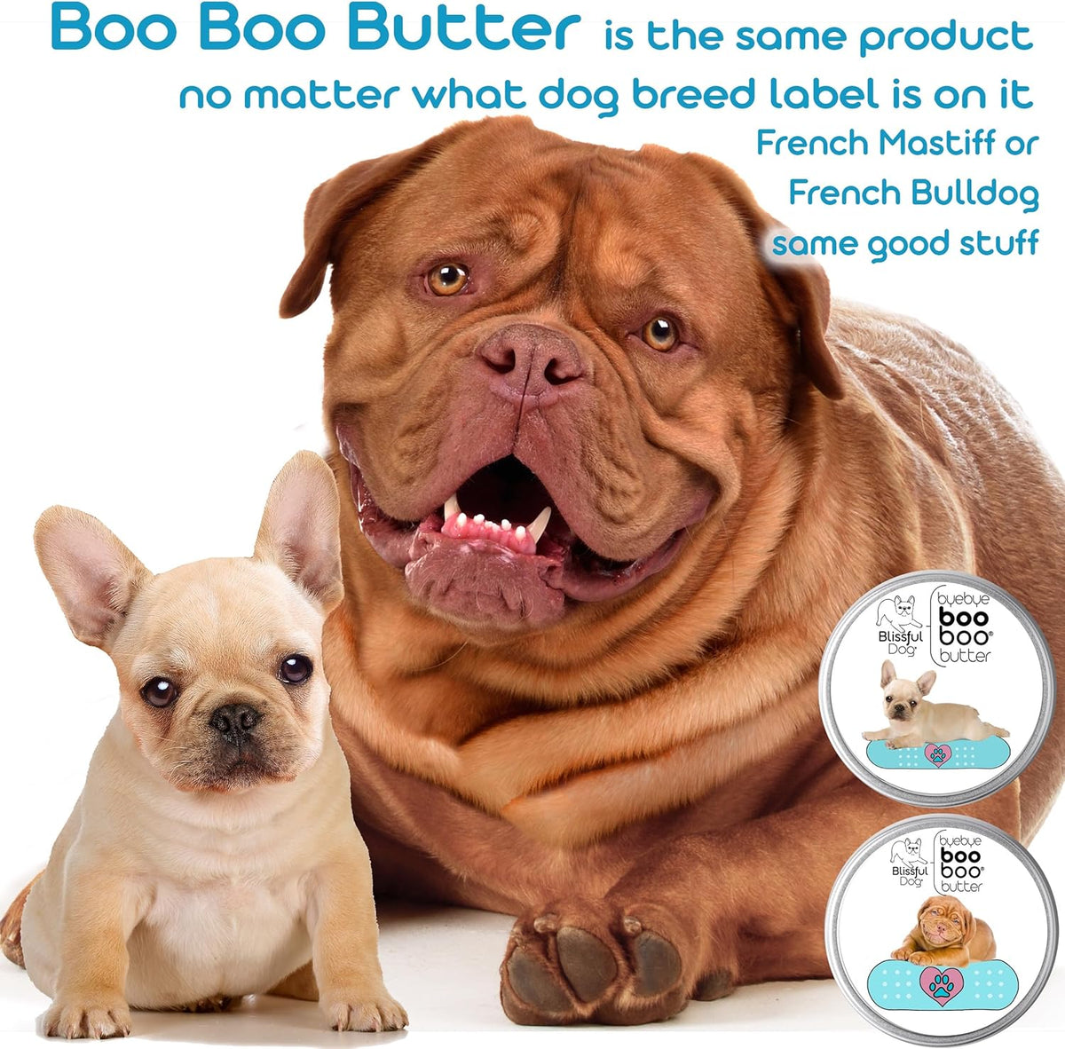 The Blissful Dog 2 oz TIN Basset Hound Booboo Butter