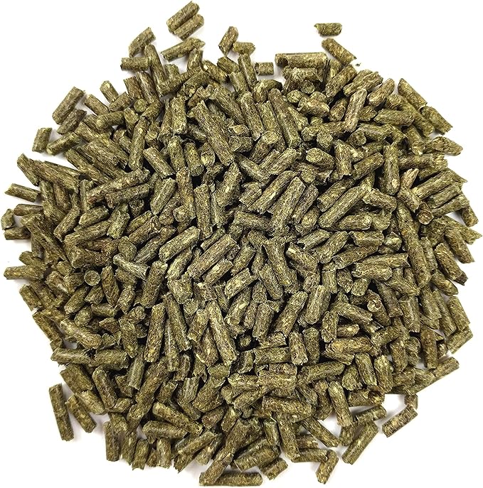 Oxbow Essentials Young Guinea Pig Food, Guinea Pig Pellets Made with Timothy Hay, Stabilized Vitamin C, Small Animal Pet Products, Small Animal Food Made in USA, High Fiber, 10 lb. Bag